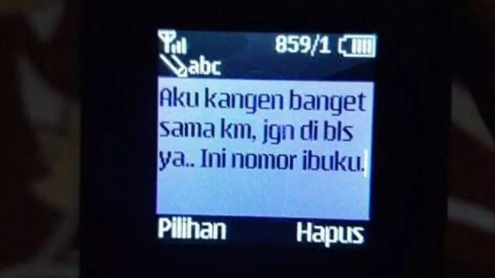 7 Potret SMS jadul berbagai sumber 