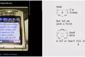 7 Potret SMS jadul, bikin kamu merasa alay