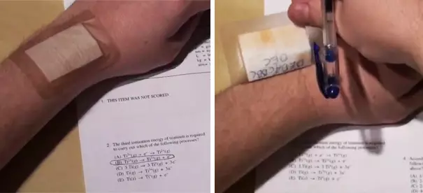 15 Potret cara mencontek unik boredpanda.com