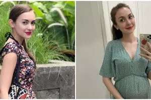 Tengah hamil, begini cara Rianti Cartwright antisipasi virus Corona
