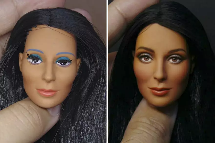 potret before after tampilan barbie boredpanda.com  potret before after tampilan barbie boredpanda.com