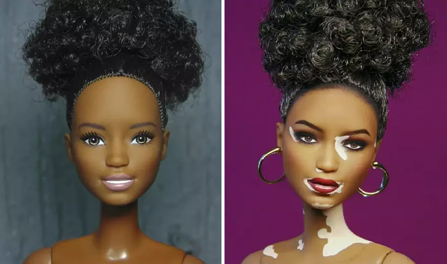 potret before after tampilan barbie boredpanda.com  potret before after tampilan barbie boredpanda.com