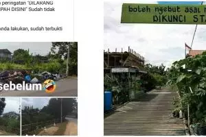 10 Potret lucu jenis peringatan di Indonesia, kocak