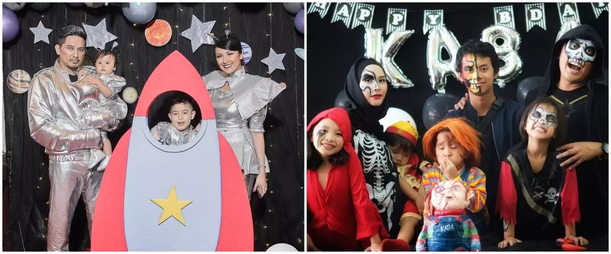 Potret meriah ulang tahun 7 anak artis, usung tema unik