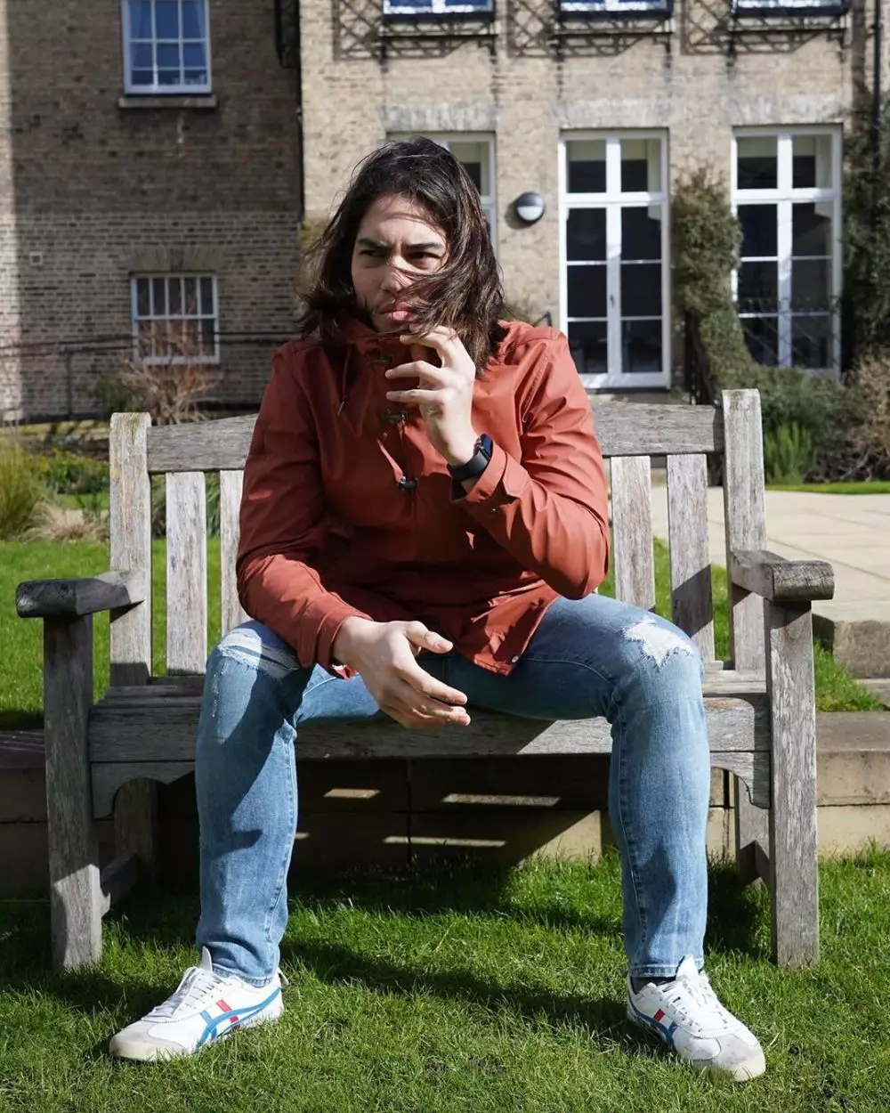 potret el rumi dengan rambut gondrong Instagram