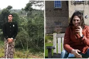 7 Potret El Rumi dengan rambut gondrong, makin memesona