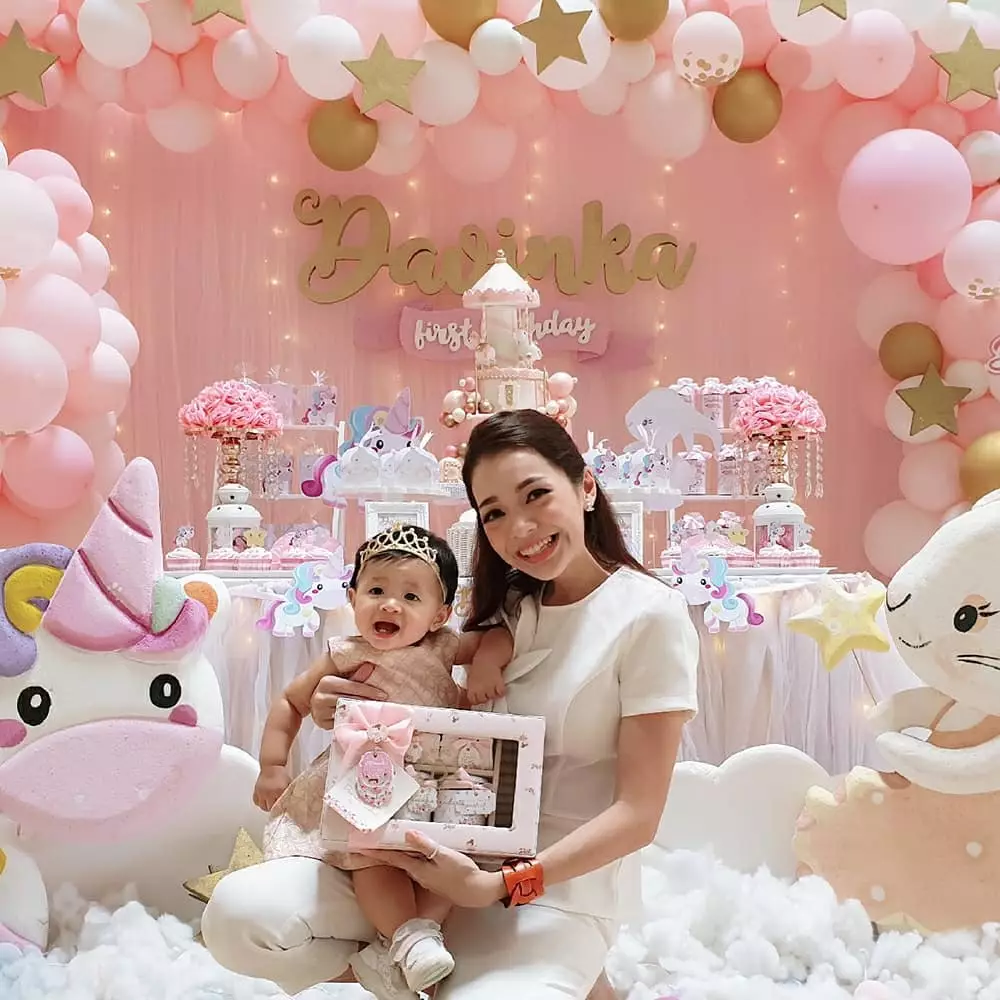 ulang tahun anak bungsu Maya Septha Instagram