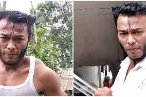 Viral pria berpenampilan mirip 'Wolverine', ini 6 potretnya