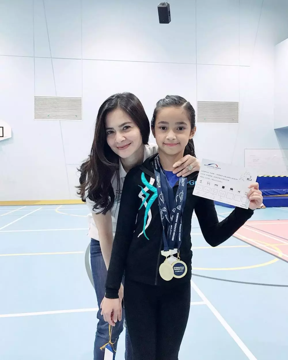 anak artis yang ikut kejuaraan internasional Instagram