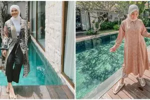 8 Gaya berhijab casual ala Kesha Ratuliu ini bisa kamu tiru