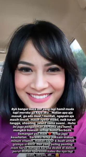 ini curhat Vanessa Angel mengandung anak pertama Instagram