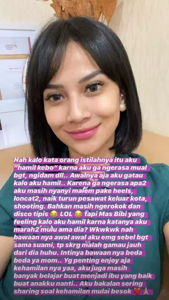 ini curhat Vanessa Angel mengandung anak pertama Instagram