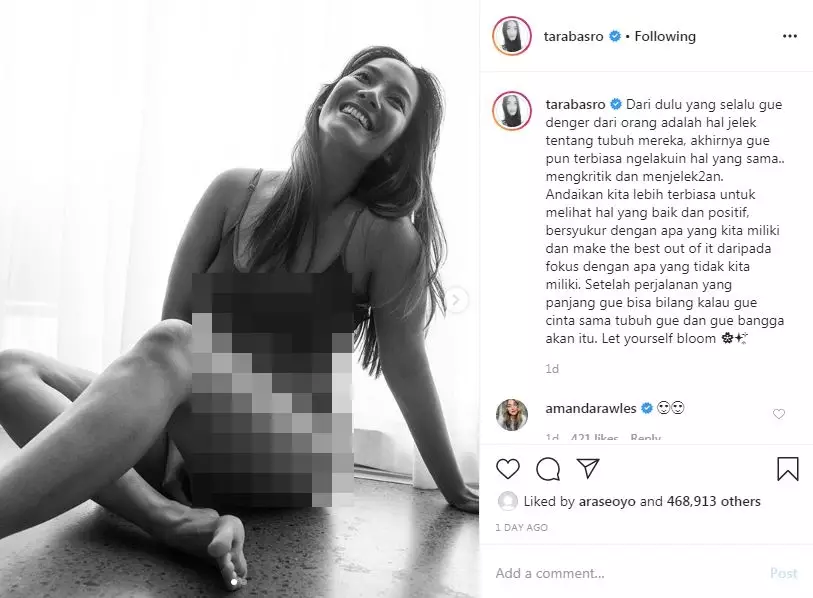 Cara unik 5 seleb tunjukkan percaya diri Instagram