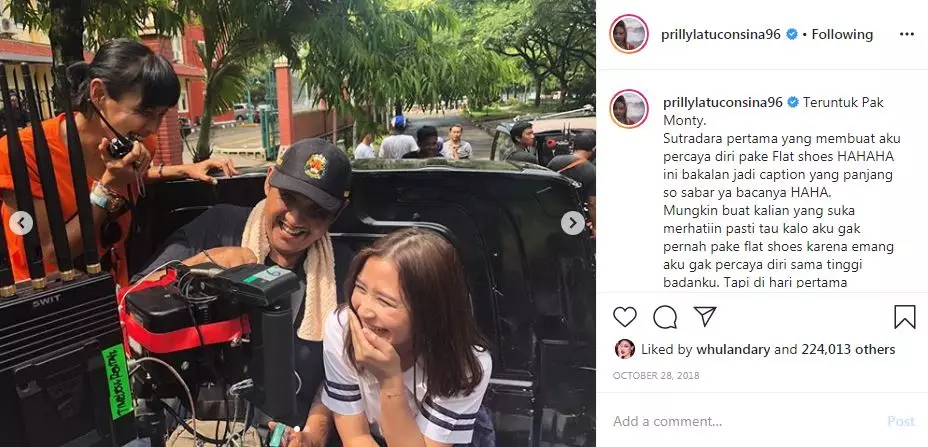 Cara unik 5 seleb tunjukkan percaya diri Instagram