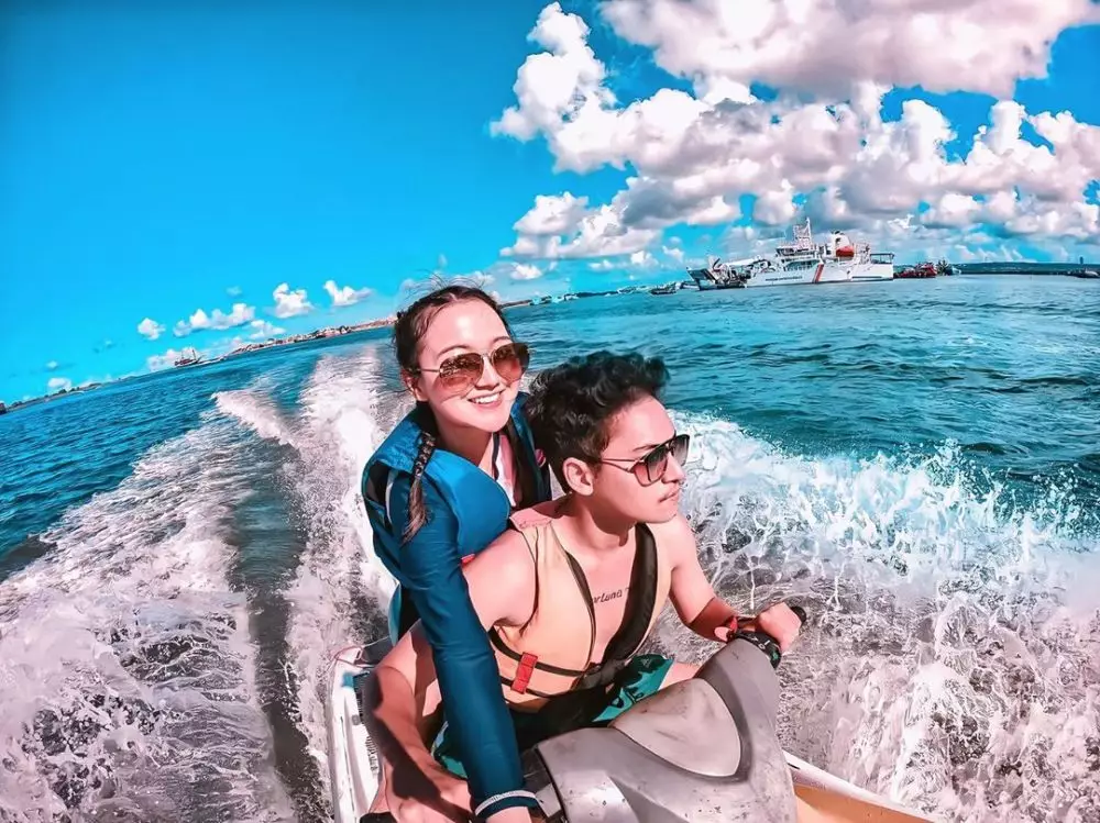 Nanda Arsyinta dan pacar barunya © 2020 brilio.net