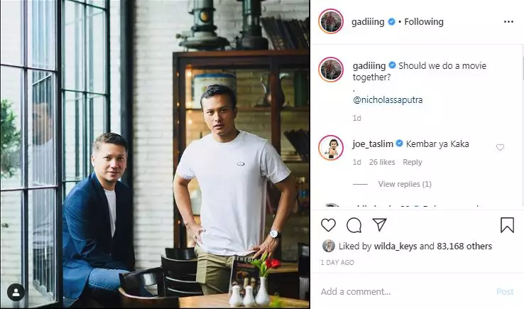 Kiky Saputri jadi sorotan © 2020 Instagram/@gadiiing