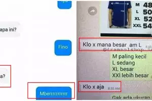 10 Chat lucu pembeli online tanya detail barang, kocak