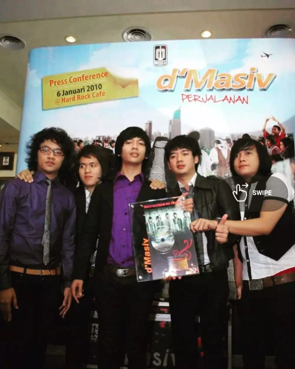 10 transformasi D'Masiv instagram