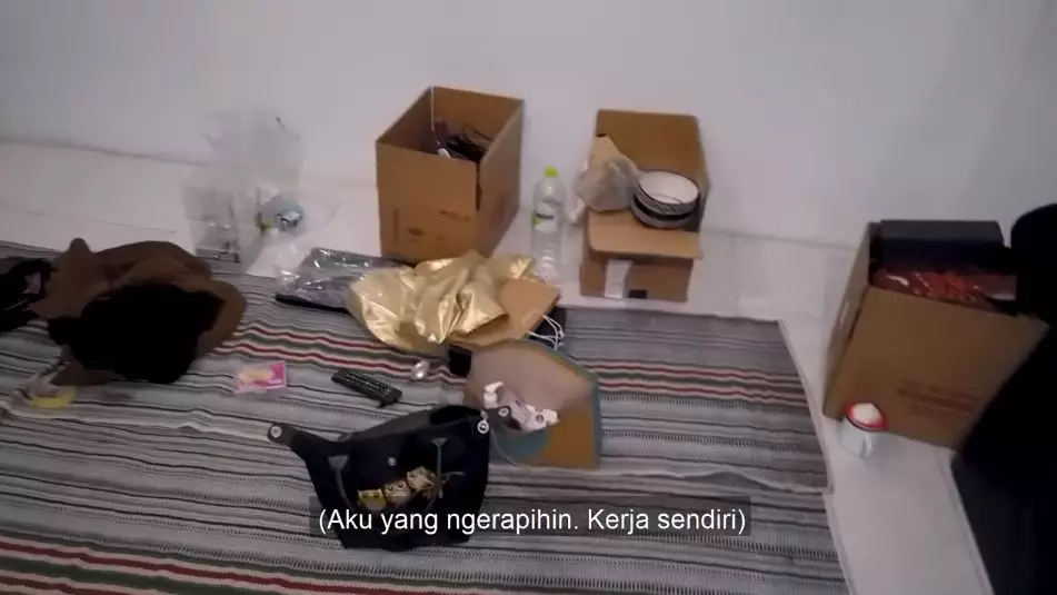 Potret kontrakan baru Furry Setya instagram 