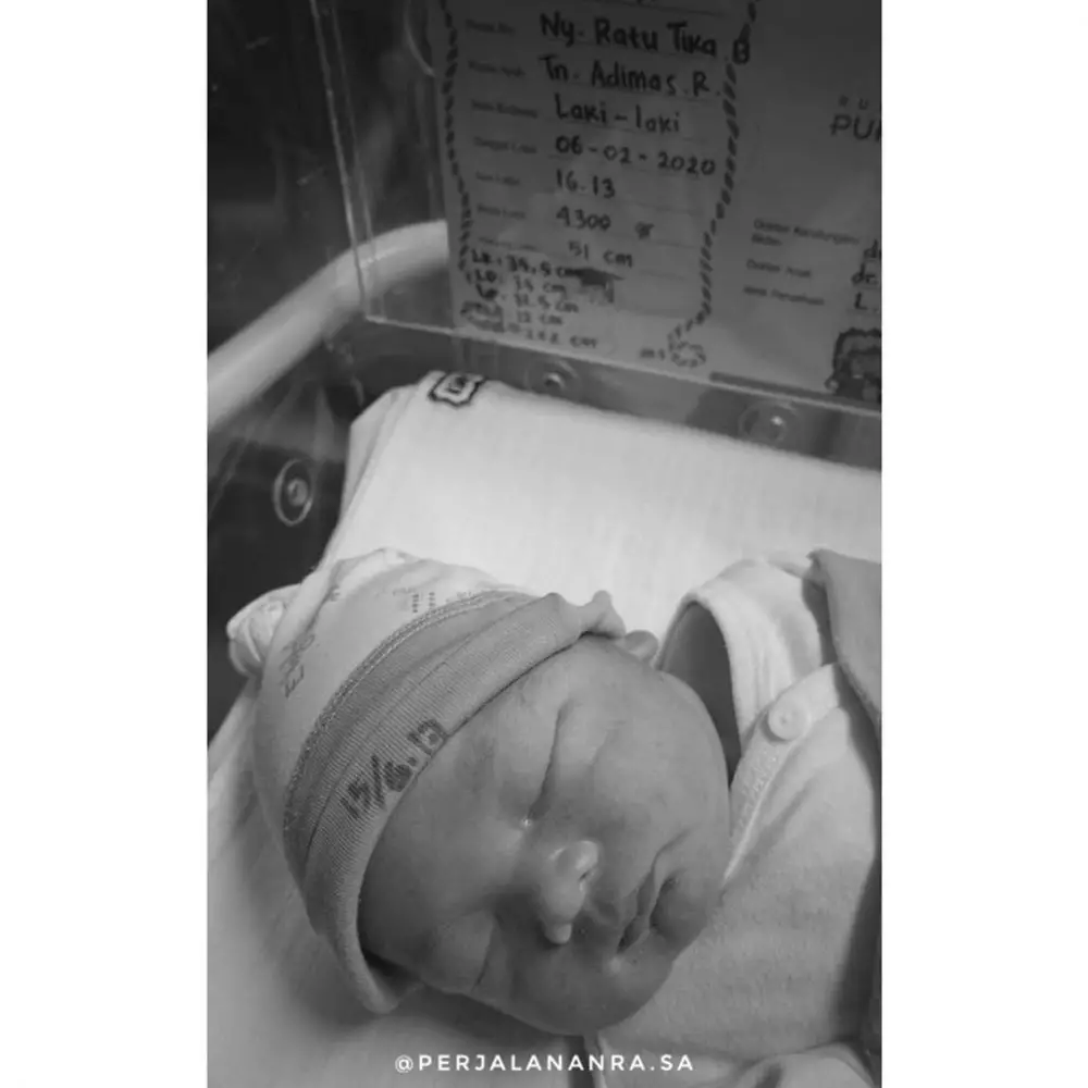 anak Tika Bravani instagram 