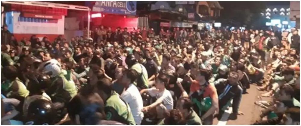 bentrok ojol dc jogja © 2020 brilio.net