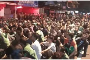 Kronologi bentrokan driver ojek online dengan debt collector di Jogja