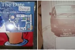 10 Desain undangan pernikahan ini uniknya mengundang senyum tamu