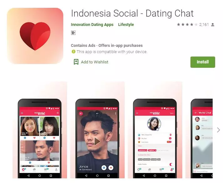 Rekomendasi 10 aplikasi pencari jodoh grsatis play.google.com