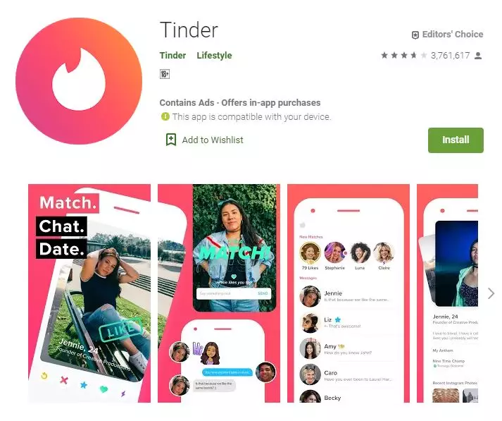 Rekomendasi 10 aplikasi pencari jodoh grsatis play.google.com