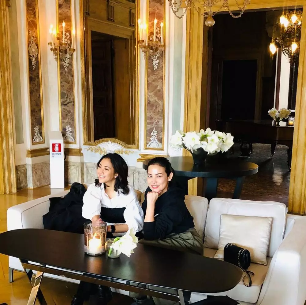 potret kebersamaan Sheila Timothy dan Sherina Munaf Instagram