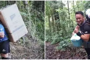 Aksi guru yang tak ingin muridnya kelaparan ini bikin terenyuh