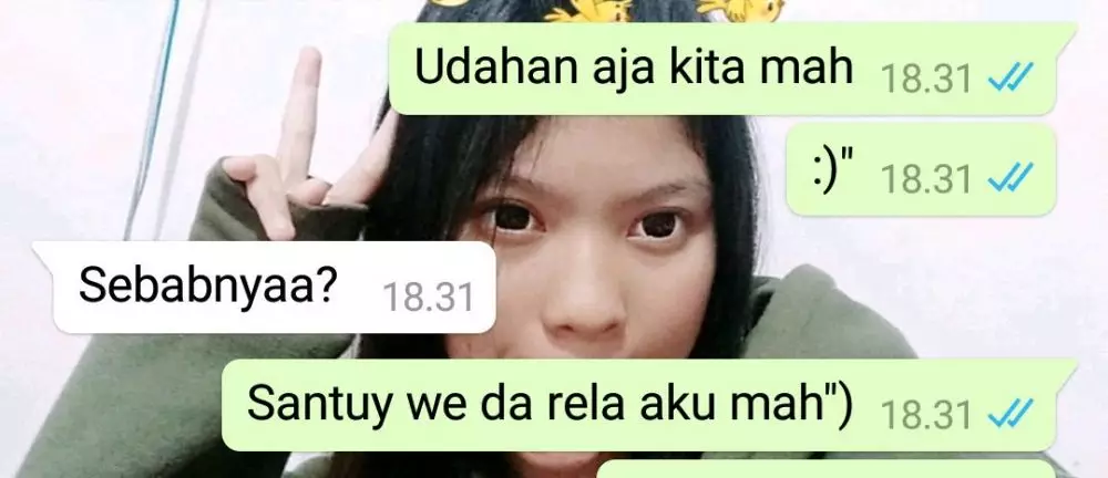 10 Meme chat orang saat pacaran Berbagai sumber 10 Meme chat orang saat pacaran Berbagai sumber
