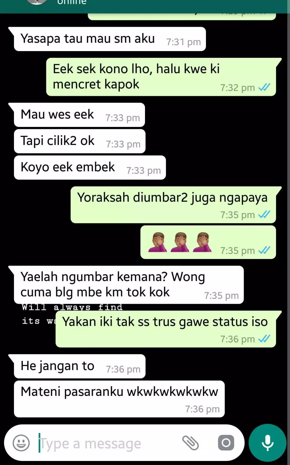 10 Meme chat orang saat pacaran Berbagai sumber 10 Meme chat orang saat pacaran Berbagai sumber