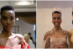 7 Gaya memukau Zozibini Tunzi kenakan busana buatan Anne Avantie