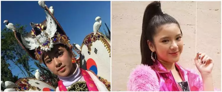 6 Potret memukau Tiara Idol jadi model Jember Fashion Carnaval