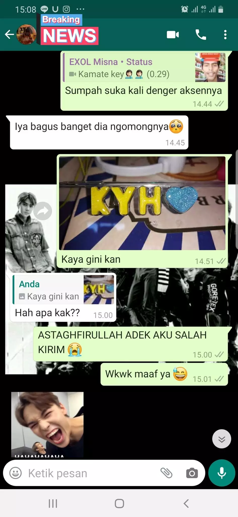 10 Chat salah kirim dan salah ketik Berbagai sumber 10 Chat salah kirim dan salah ketik Berbagai sumber