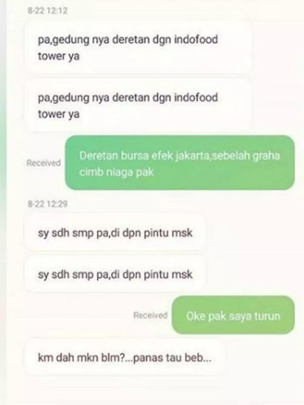 10 Chat salah kirim dan salah ketik Berbagai sumber 10 Chat salah kirim dan salah ketik Berbagai sumber