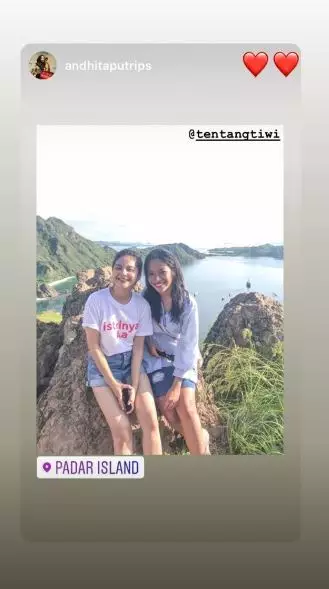 7 Momen bulan madu Tiwi T2 instagram 