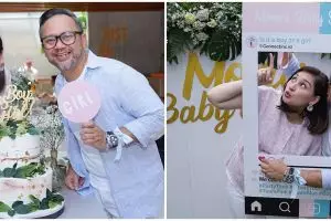 9 Momen baby shower anak ke-4 Mona Ratuliu, dapat surprise