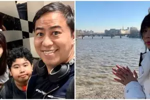 9 Pesona Gamila Arief, istri Pandji Pragiwaksono yang awet muda