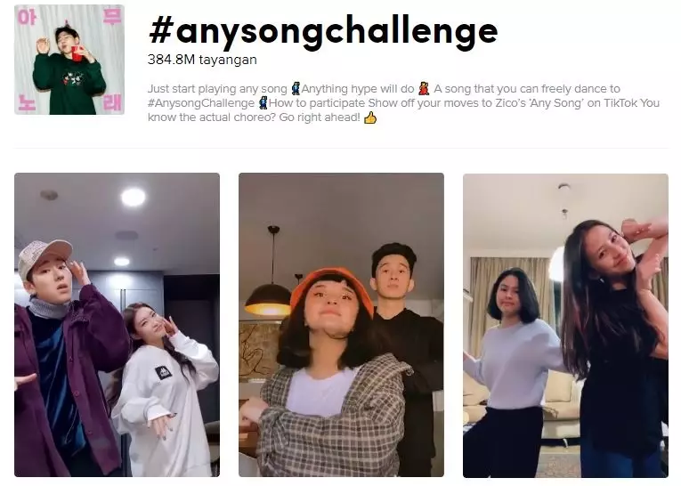 5 Dance TikTok populer di 2020, bikin bergoyang sampai pagi berbagai sumber