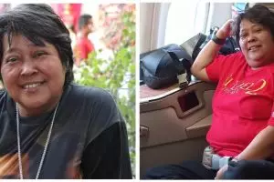 7 Potret Suti Karno kenakan hijab ini manglingi, tuai pujian