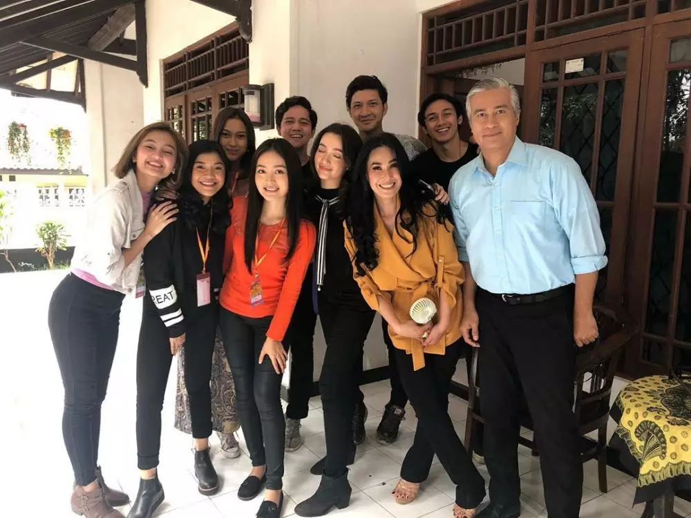 Momen perpisahan Cinta Karena Cinta © 2020 brilio.net