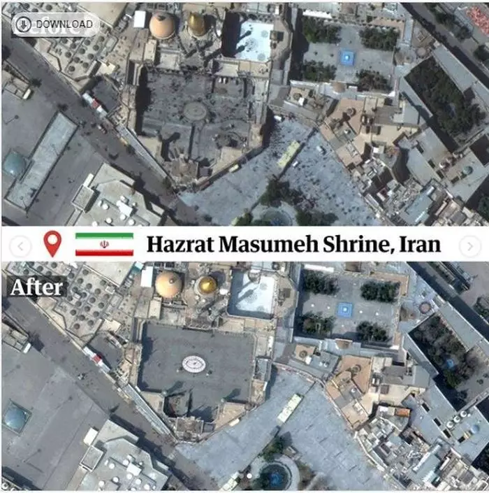 Potret 8 tempat ikonik dunia sebelum-sesudah terdampak Corona Guardian / Maxar Technologies