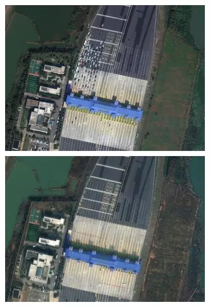 Potret 8 tempat ikonik dunia sebelum-sesudah terdampak Corona Guardian / Maxar Technologies