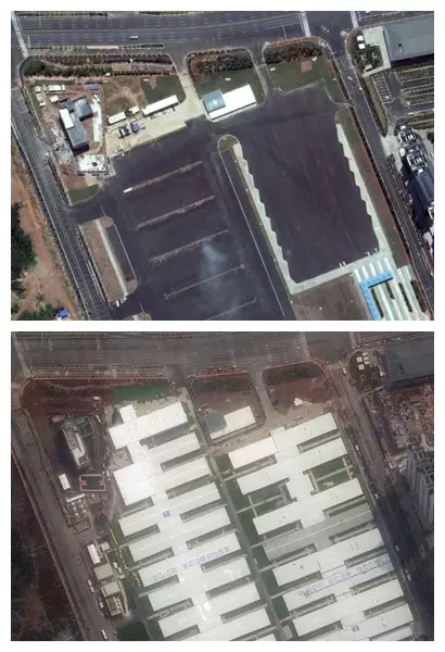 Potret 8 tempat ikonik dunia sebelum-sesudah terdampak Corona Guardian / Maxar Technologies