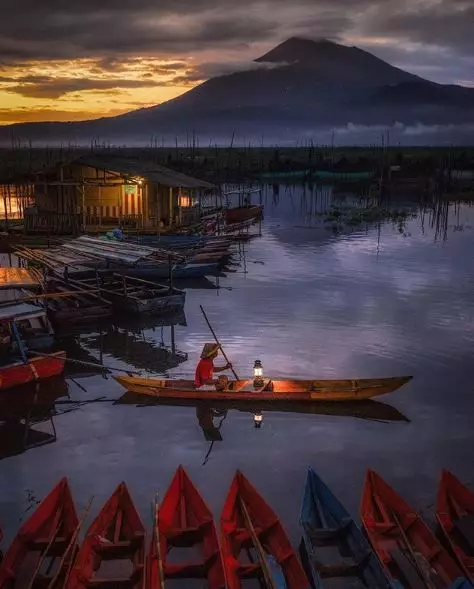 10 Destinasi panorama alam seperti Ranu Manduro © 2020 brilio.net