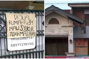 10 Spanduk jual rumah ini absurdnya bikin mikir keras