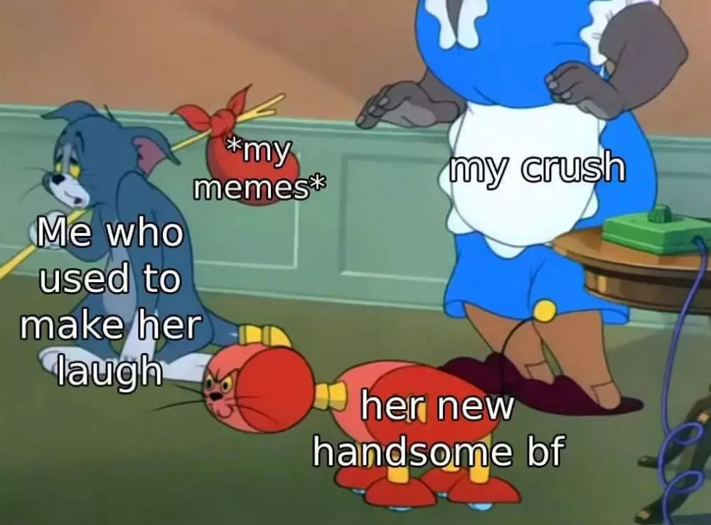 10 Meme lucu sadboy Tom si kucing ini menghibur kamu yang 'ambyar' Tom and Jerry Cheeseposting II / sejiwatinja