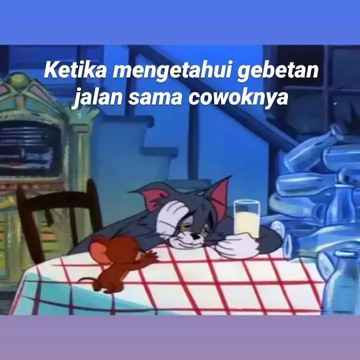 10 Meme lucu sadboy Tom si kucing ini menghibur kamu yang 'ambyar' Tom and Jerry Cheeseposting II / sejiwatinja